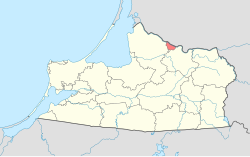 Location of Sovetsk (Kaliningrad Oblast)